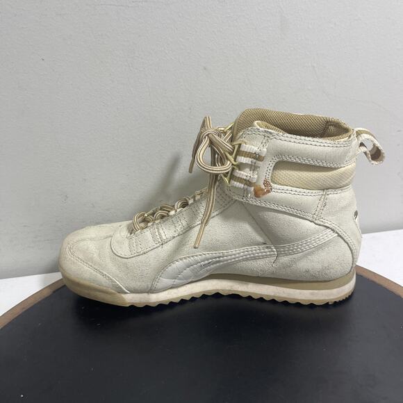 Puma Roma Shoes Womens Size 7 High Top Suede‎ Retro 345862-04 Sneakers - Picture 6 of 12